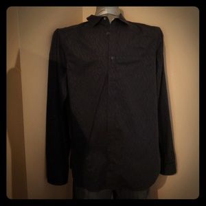 Armani printed button down shirt